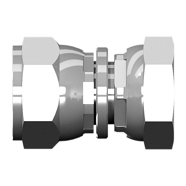 World Wide Fittings Female JIC Swivel to Female British Standard Pipe Parallel Straight Adapter 7023X04X04 - main